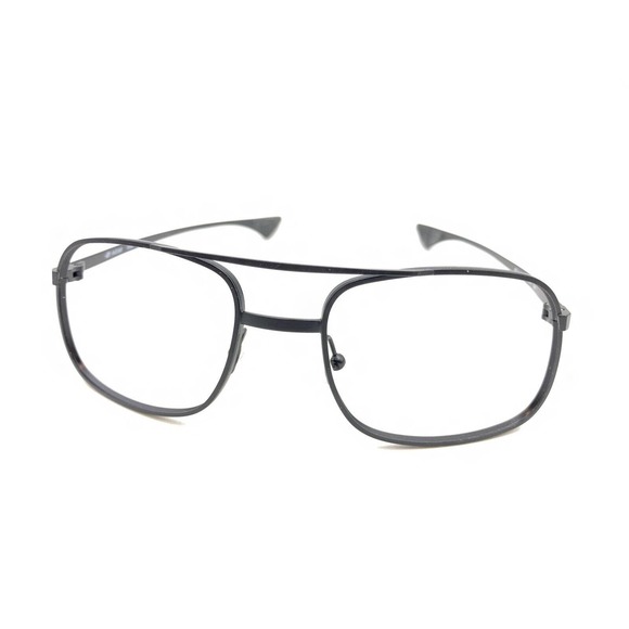 ArtCraft Matte Black Square Aviator Eyeglasses Frames 55-18 140 USA Men Women - Picture 8 of 12